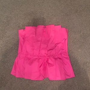 DO+BE strapless pink top!!